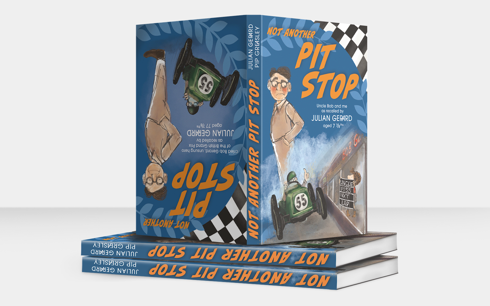 Artwork and typesetting for autobiography book