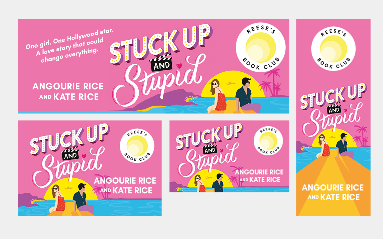 digital advert design of various sizes